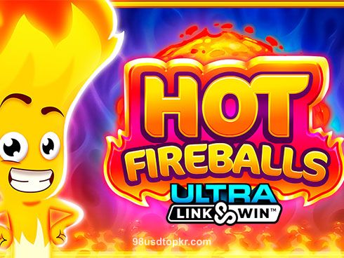 Hot Fireballs Link and Win Slot Gameplay